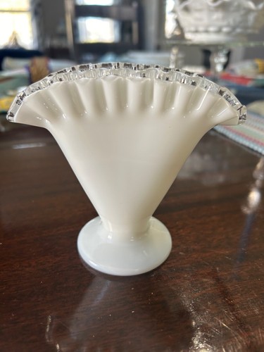 Vintage fenton milk - vintage,
