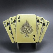 Buckle royal flush spades - buckle,