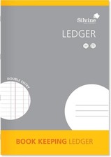 BOOK KEEPING LEDGER SILVINE -