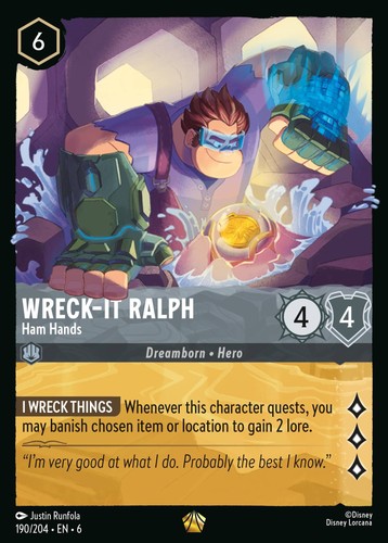 Wreck ralph ham - hands,