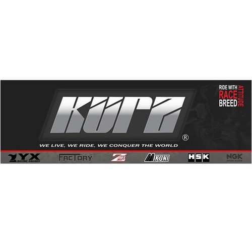 Kurz racing banner - 6'x2',