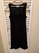 Jaunty By Ronit Zilkha Size 14 Black Sequin Detail Elegant Dress