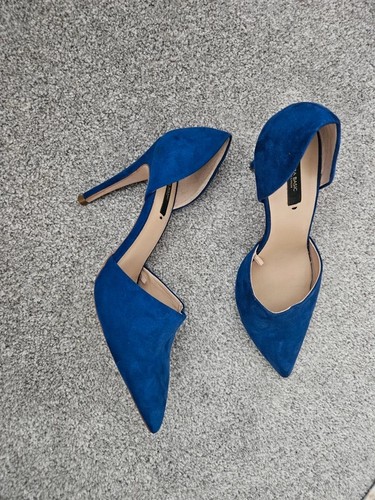 Zara royal blue suede - zara,