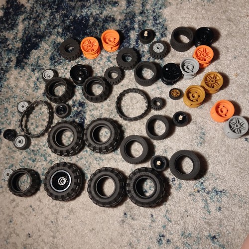 Lego tyres wheels bundle - lego, /