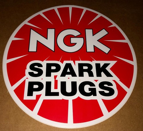Ngk spark plugs sticker - ngk, 5"
