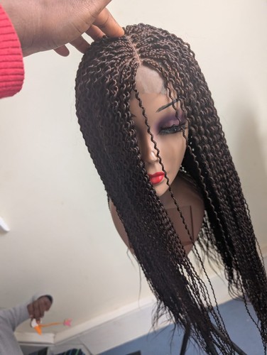 Watermelon braid twist lace - braid,