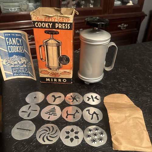 Vtg cookie press mirro - mirro, 12