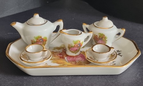 Limoges dolls house porcelain - house,