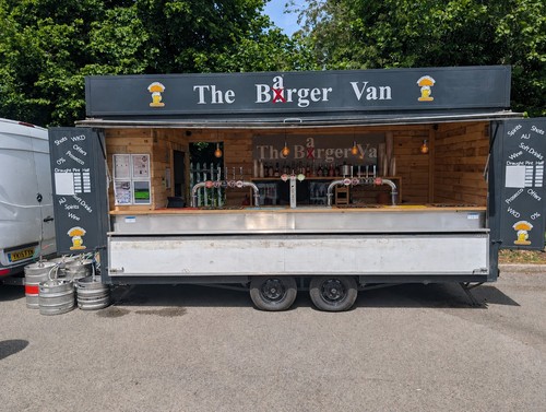 Mobile bar catering trailer - mobile,