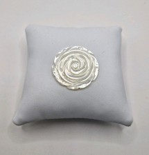 WHITE SHELL ROSE FLOWER