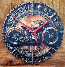 Steampunk Motorcycle Wall