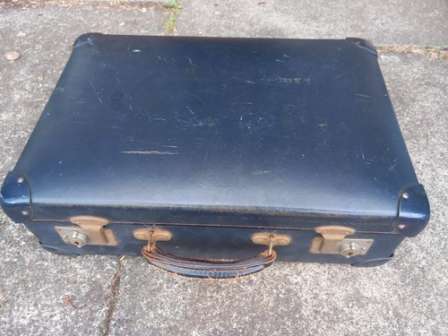 Vintage globetrotter suitcase - vintage,