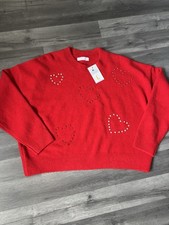 Primark red heart pattern