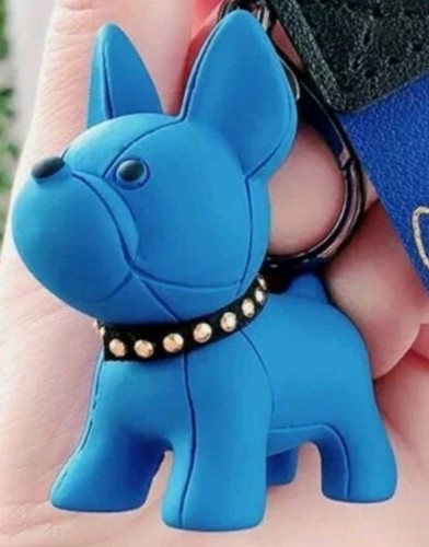 Cute french bulldog keyring - cute,