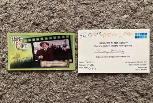 Harry potter autograph auto - harry,