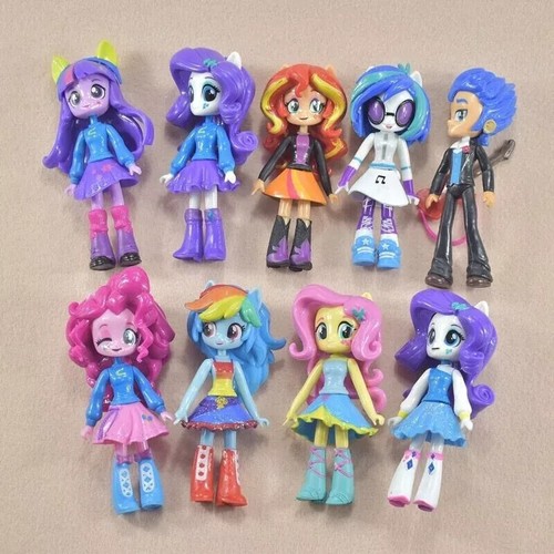 9pcs little pony play - 9pcs,