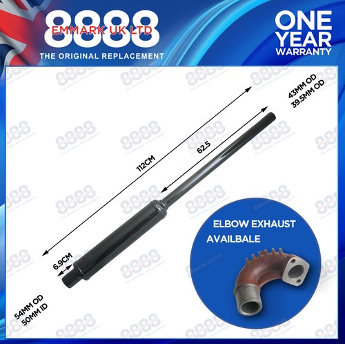 Fits massey ferguson exhaust - fits,