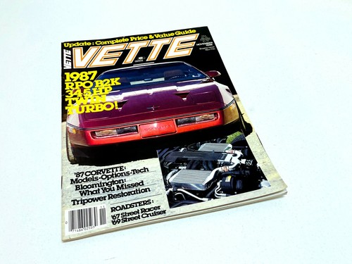 Vette corvette magazine 87 - vette,