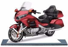 MOTO, BIKE, HONDA GOLDWING RED