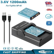 2x NP-45 Battery+Charger For