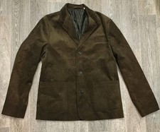 White Stuff Men’s Brown Corduroy Jacket Smart Casual Vintage Style Size 42R