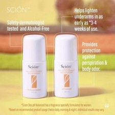 Scion whitening deodorant