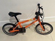 Islabikes Cnoc 14 Orange Children’s Bike – Lightweight 1st Pedal Bike 14” Wheel