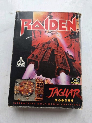 Atari jaguar raiden - atari, boxed