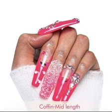 PINK TYPHOON HANDMADE PRESS ON