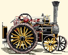 Fowler Traction Engine counted