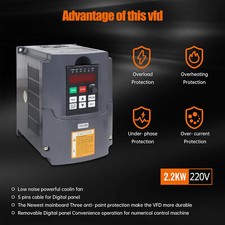 〖EU〗 HY 2.2KW 220V VFD