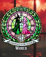 Wicked 2D FLAT Xmas Christmas tree hanging ornament Elphaba Glinda  Musical