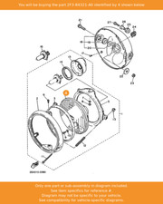 YAMAHA Lens Assy, 2F3-84321-A0