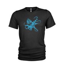 Blue ringed Octopus- stunning screen printed scuba diving mens T-Shirt