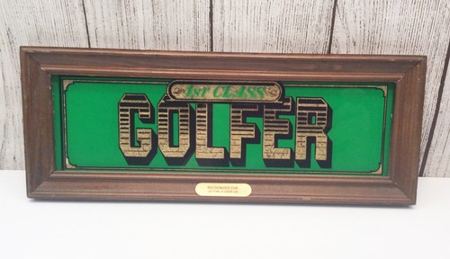 1st class golfer 75x5 - 1st, 14.75x5.5”