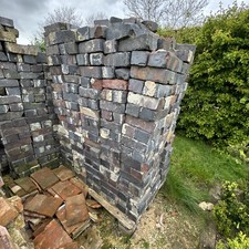 Engineering bricks Reclaimed Staffordshire blue engineering paver 150 bricks +++