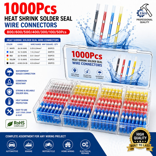 1000pcs waterproof solder - waterproof,