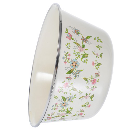 Large enamel bowl - ,
