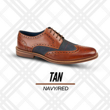 Mens Roamers Brogue Shoes