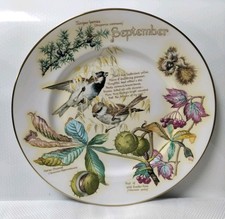 Country Diary Of An Edwardian Lady Collectors Plate Caverswall China September