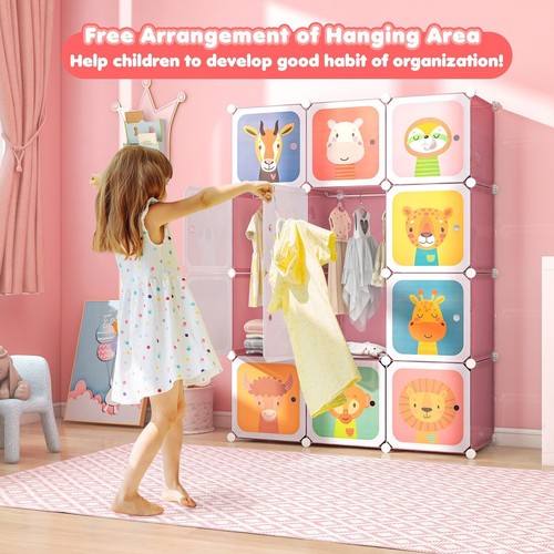 Portable kids wardrobe cube - portable,