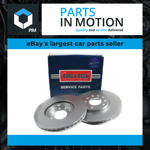 Brake discs pair vented - brake,