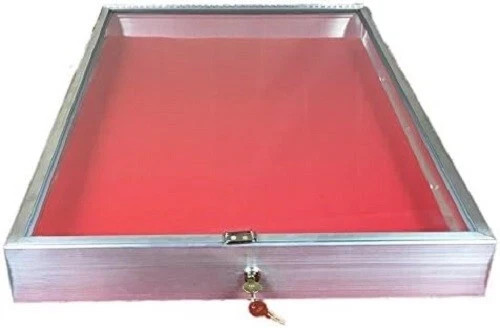Aluminum display case - display,