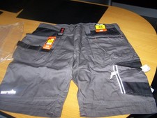 Scruffs Slate work shorts size