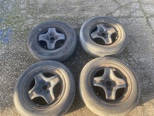 4 x Good tyres with steel rims  185/65R15 Taken off VAUXHAUL CORSA E 2016 