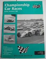 BRANDS HATCH 5 Mar 1989
