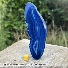 Agate slice - genuine uk