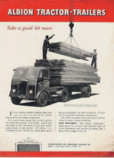 Albion-Scammell Tractor-Trailer Late 1950s UK Market Single Sheet Sales Brochure