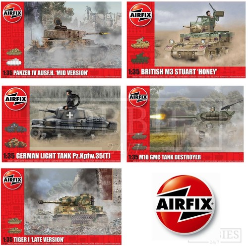 Airfix trucks tanks - airfix, military