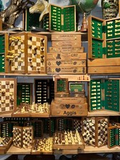 Personalised Chess, Magnetic Chess Set, Magnetic Chess Board and Pieces Handmade